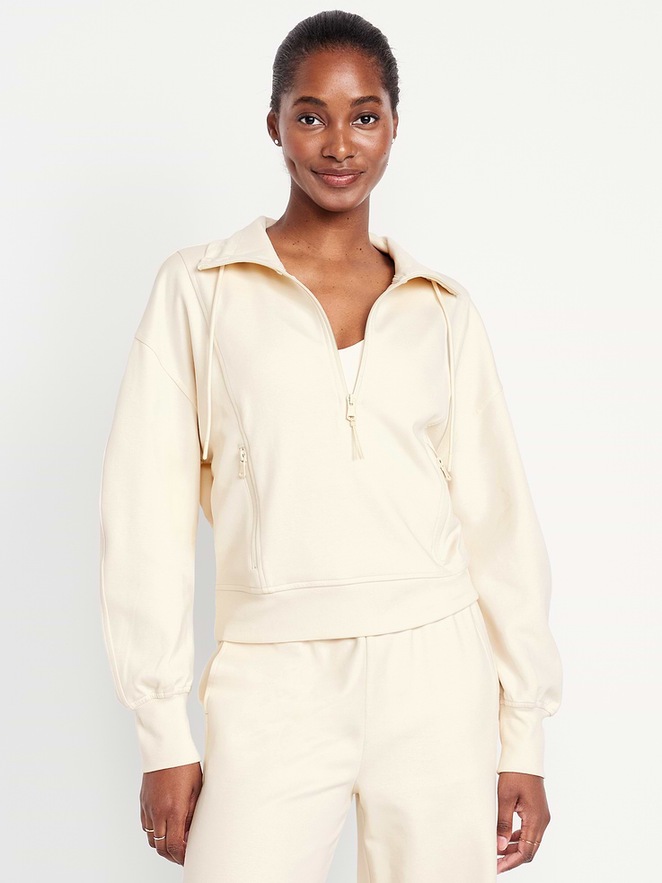 Image number 1 showing, Dynamic Fleece Half-Zip Sweatshirt