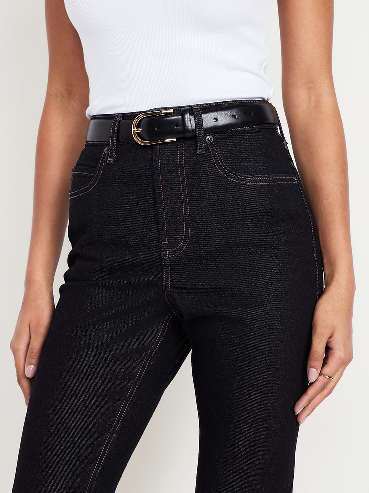 Image number 5 showing, Extra High-Waisted Baby Boot-Cut Jeans
