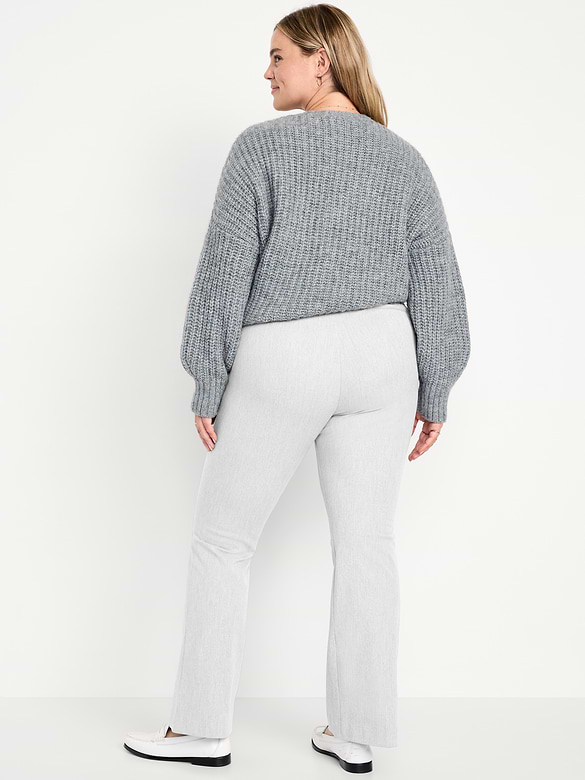 High-Waisted Pixie Flare Pants