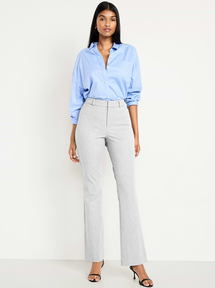 Image number 5 showing, High-Waisted Pixie Flare Pants