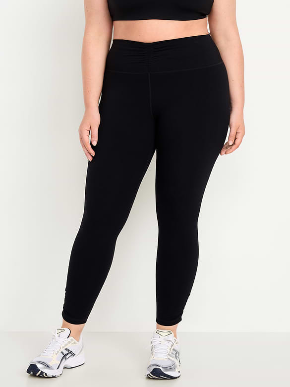 Legging StudioSmooth ruché à taille haute