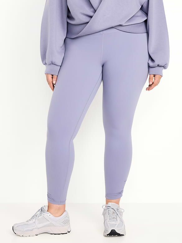 Legging StudioSmooth ruché à taille haute