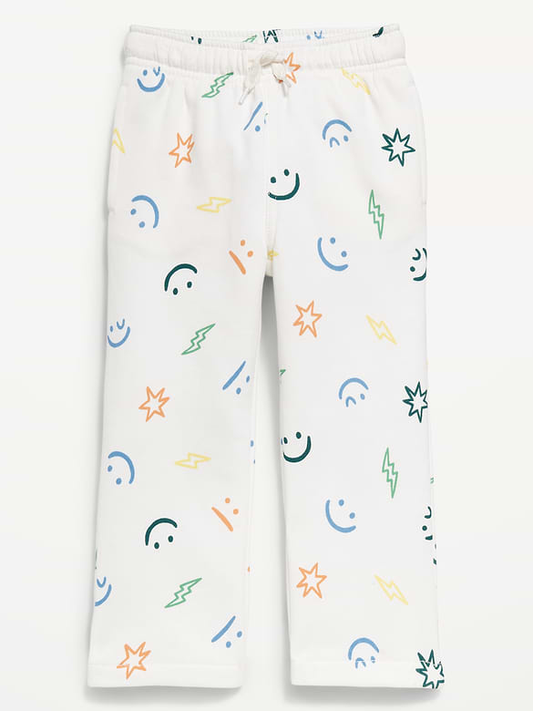 Favorite Fleece Baggy Straight-Leg Sweatpants for Toddler Boys