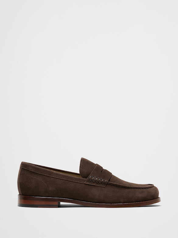 Classic Suede Penny Loafer