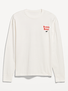 Image number 1 showing, Heavyweight Crew-Neck Graphic Cropped T-Shirt