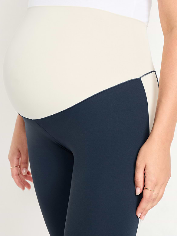 Maternity Full-Panel StudioSmooth 7/8 Leggings