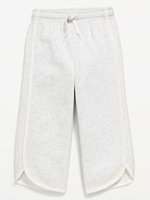 Image number 1 showing, Dolphin-Hem Cropped Sweatpants for Toddler Girls