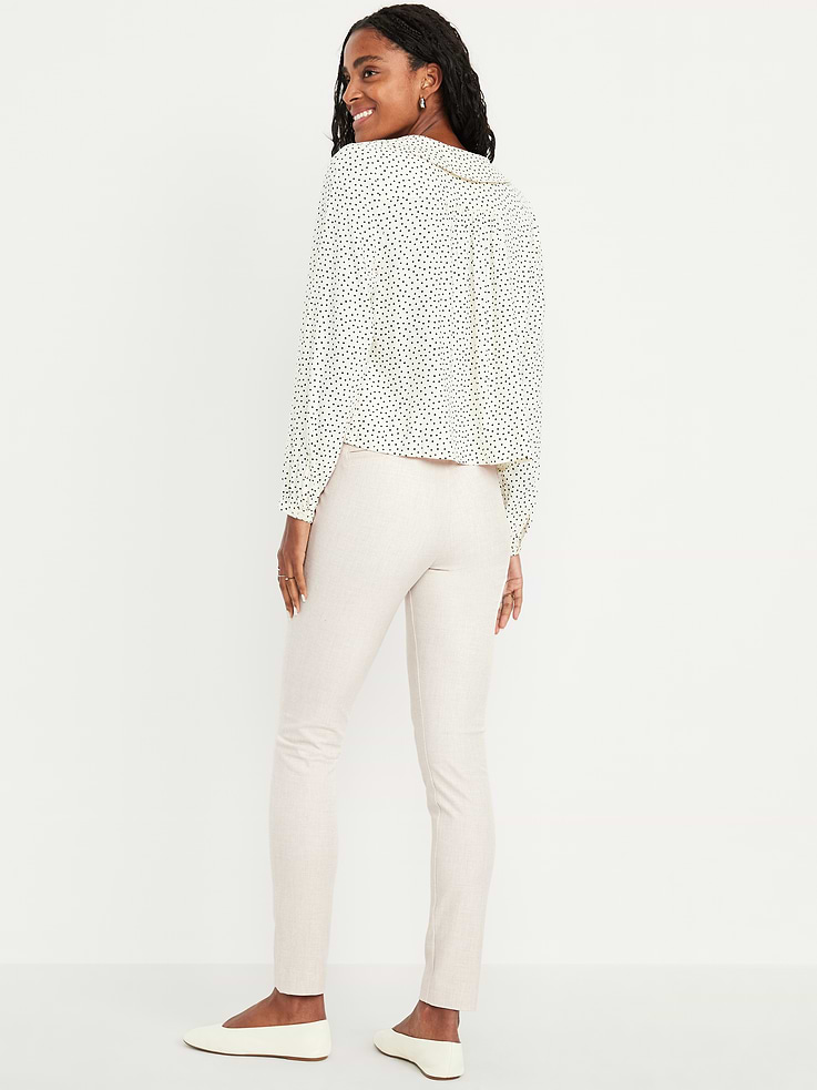 Image number 3 showing, High-Waisted Pixie Skinny Ankle Pants