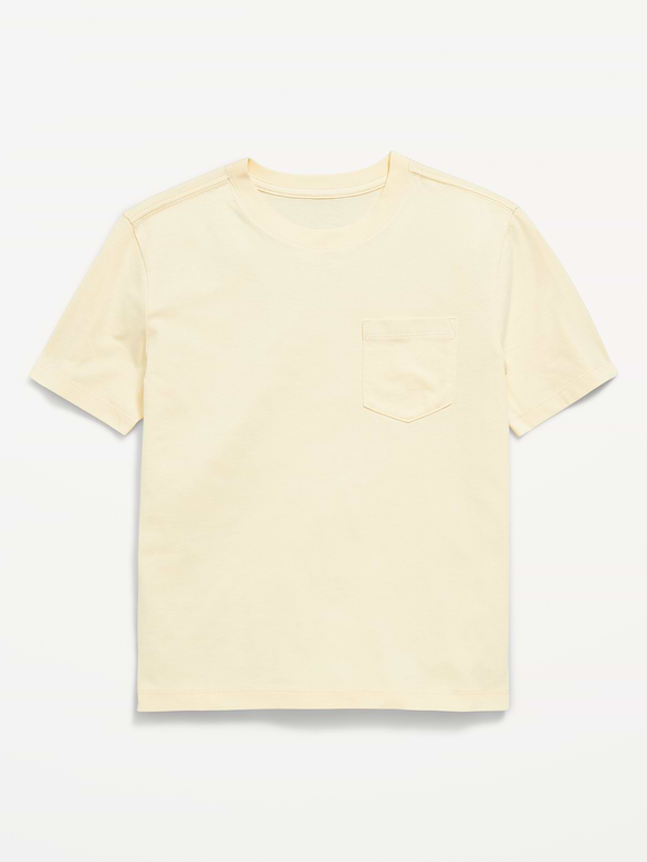 T-shirt ultra-doux à poche à manches courtes pour garçon