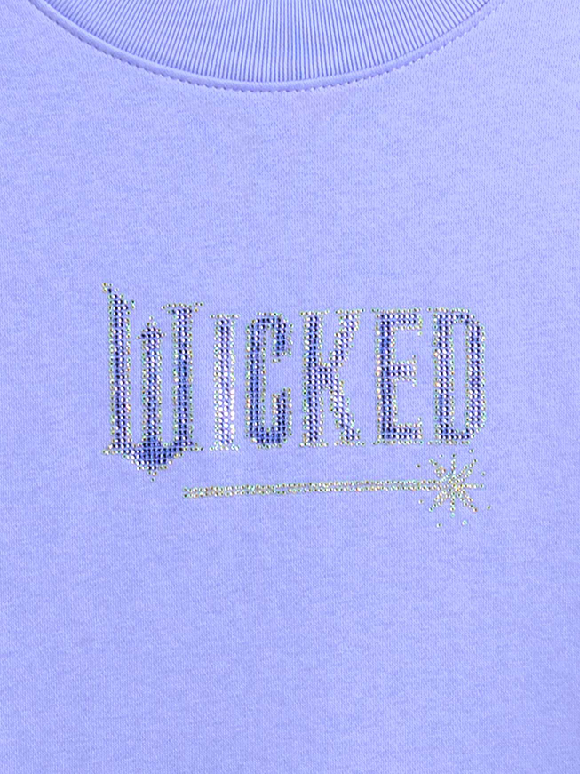 Image number 4 showing, VintageSoft Wicked Crop Wedge Sweatshirt