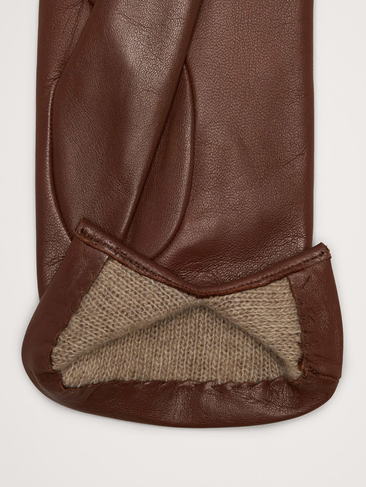 Image number 2 showing, Italian Leather Cashmere-Lined Gloves