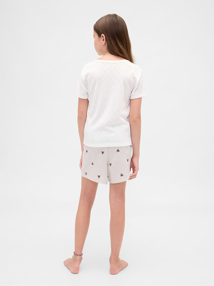 Image number 3 showing, Kids Recycled Flannel PJ Boxer Shorts