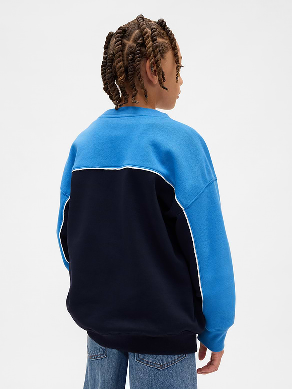 Kids VintageSoft Colorblock Logo Sweatshirt