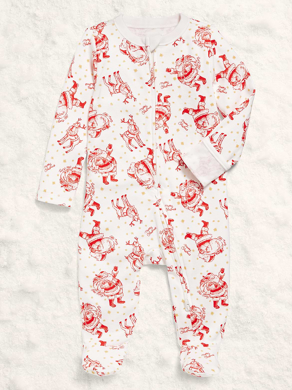 2-Way-Zip Sleep & Play Footed One-Piece for Baby