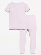 L'image numéro 2 présente Pyjama ajusté en tricot côtelé pour tout-petit et bébé