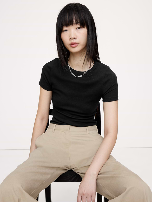 Ribbed Baby T-Shirt