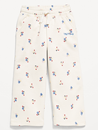 Image number 1 showing, Logo-Graphic Wide-Leg Sweatpants for Toddler Girls