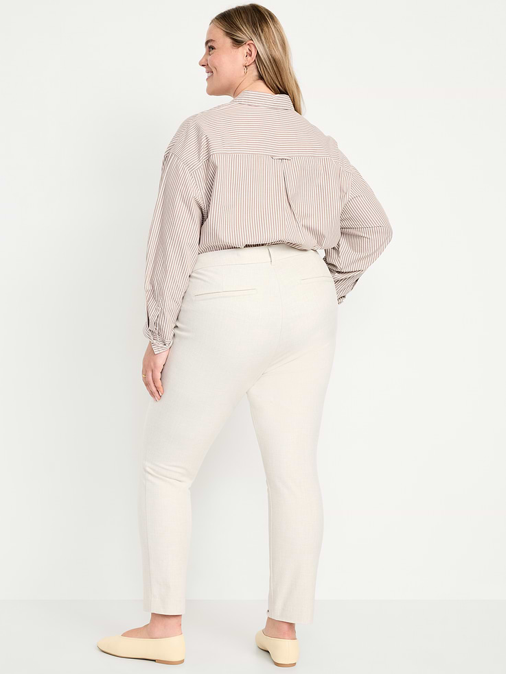 Image number 9 showing, High-Waisted Pixie Skinny Ankle Pants