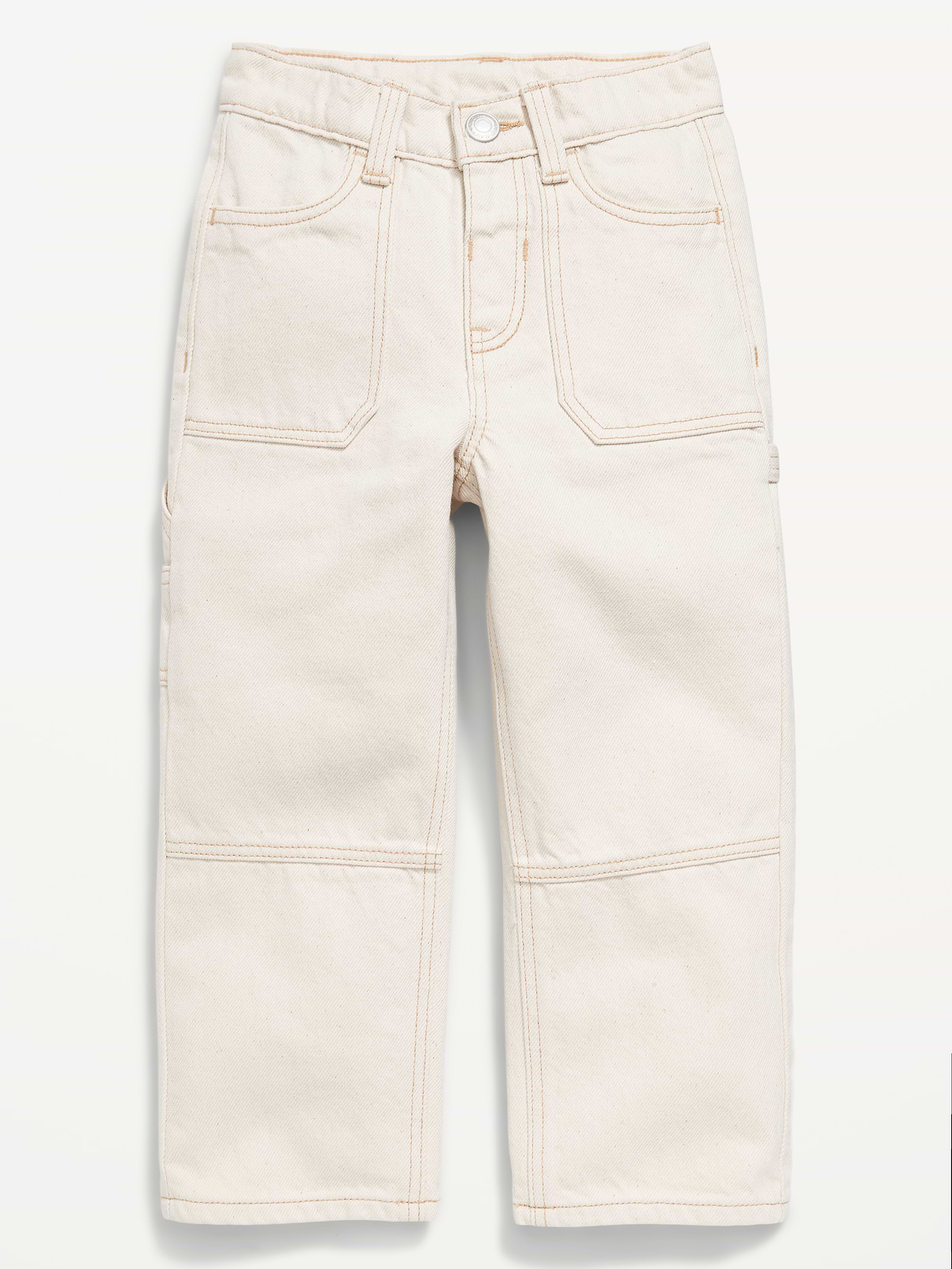 Image number 1 showing, Baggy Carpenter Utility Jeans for Toddler Boys