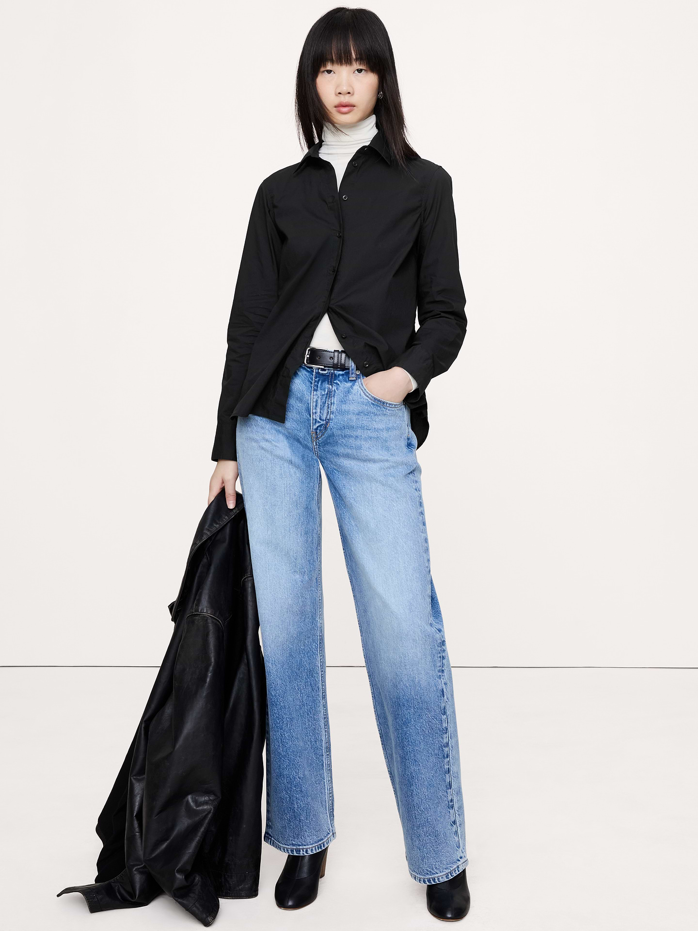 Image number 1 showing, The Everyday Shirt in Cotton Poplin