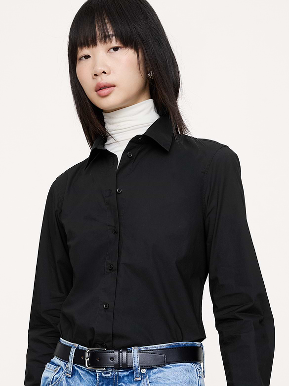 The Everyday Shirt in Cotton Poplin