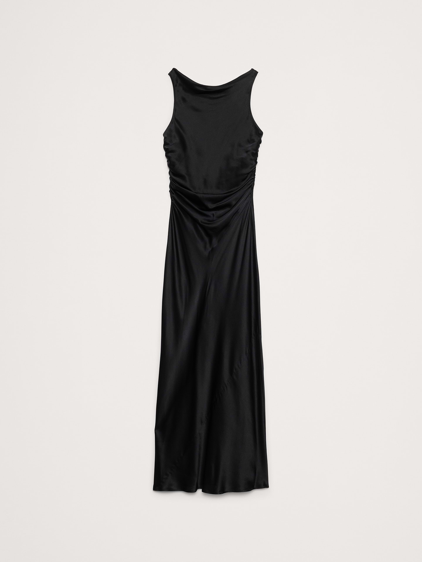 Image number 4 showing, Silk Cowl-Neck Gown