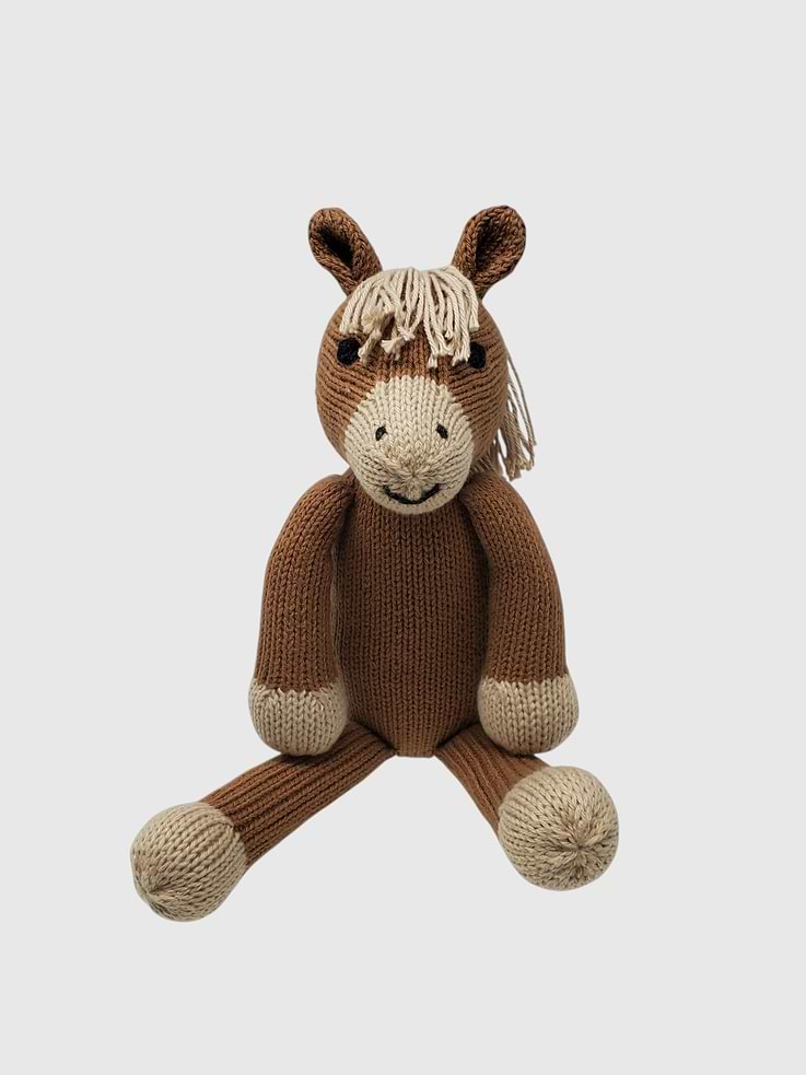 Image number 1 showing, Horse Knit Toy