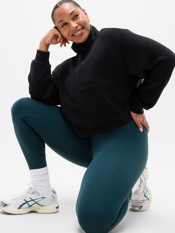 Image number 6 showing, Tranquil Waffle 1/2 Zip Sweatshirt