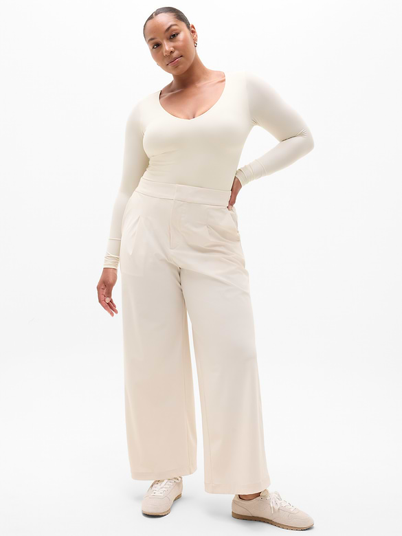 BodyMove Plunge Long Sleeve Bodysuit