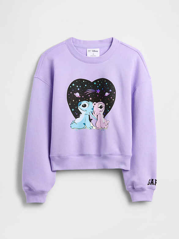 GapKids × Disney Lilo and Stitch Oversized Graphic Sweatshirt