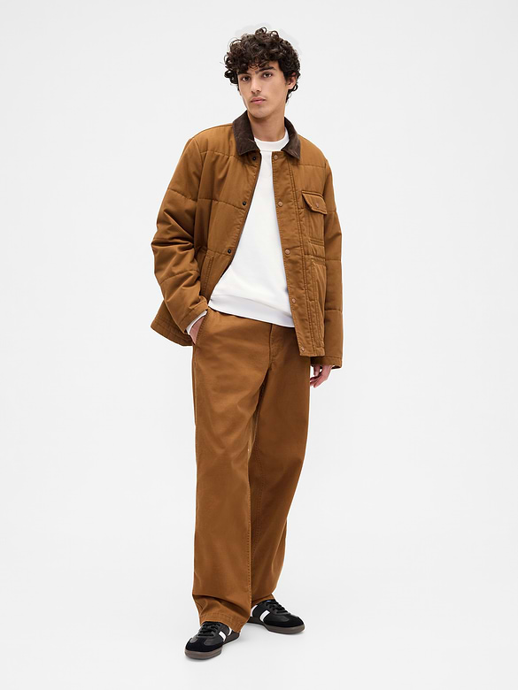 Relaxed Khakis