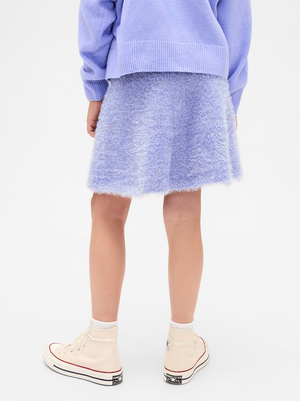 Kids Wicked Tinsel Eyelash Sweater Skirt