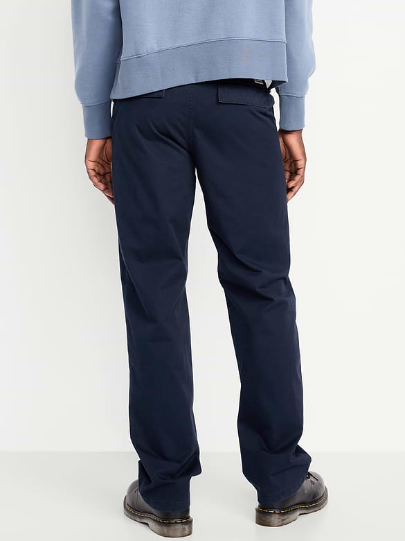Pantalon ample années 1990 en tissu épais à Extensibilité intégrée