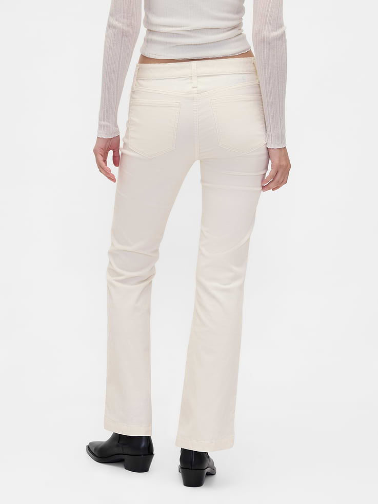 Image number 4 showing, Low Rise Corduroy Long & Lean Pants