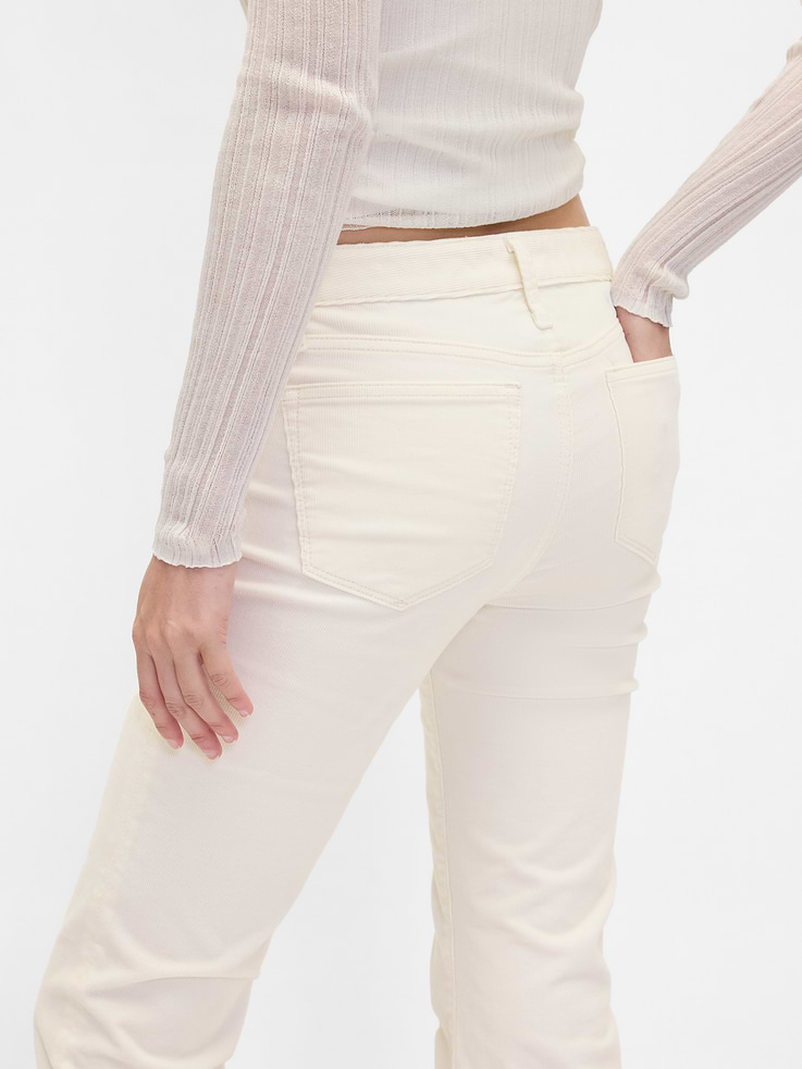 Image number 8 showing, Low Rise Corduroy Long & Lean Pants
