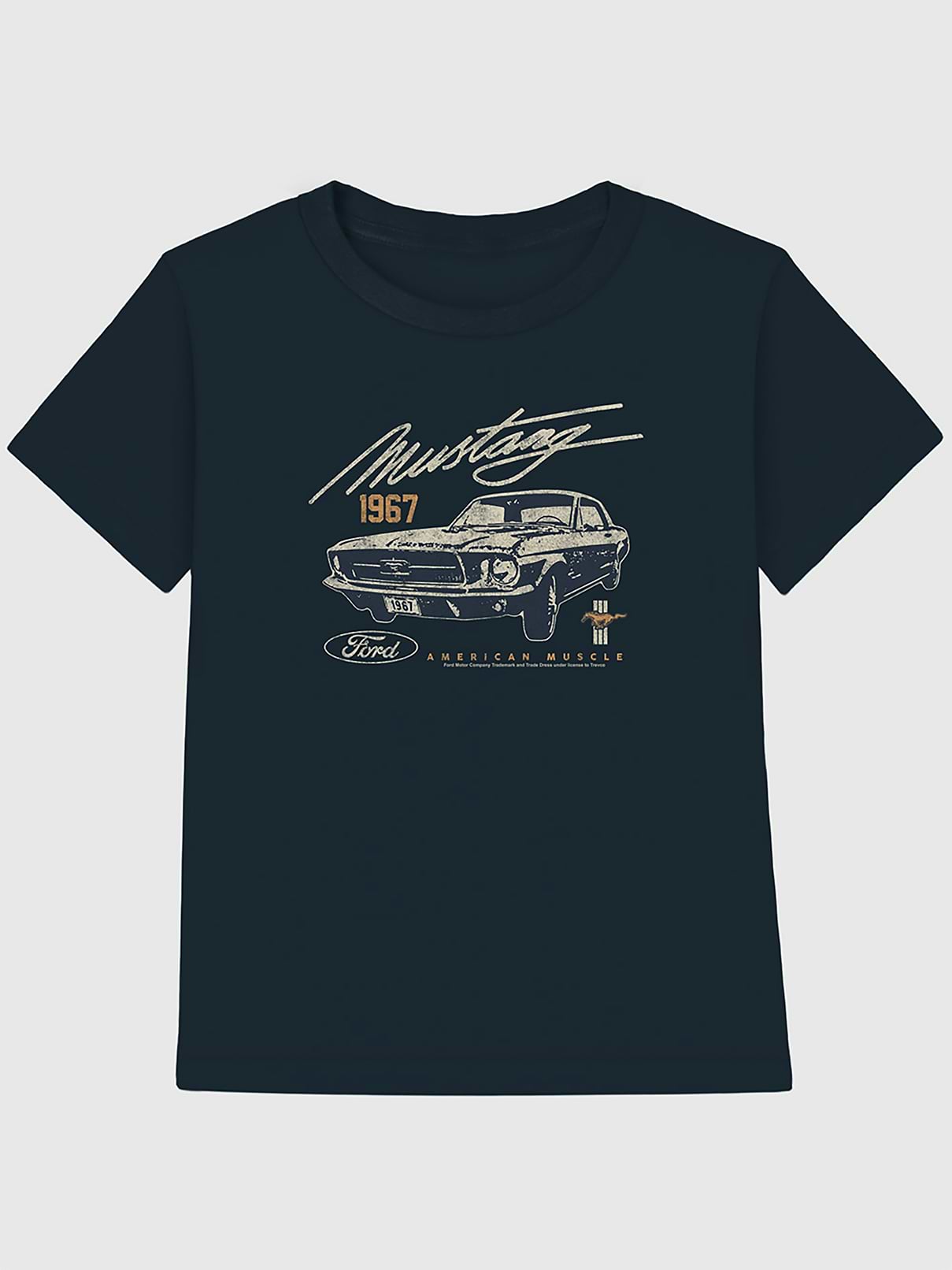 Image number 1 showing, Ford American Muscle Dark Graphic T-Shirt for Kids