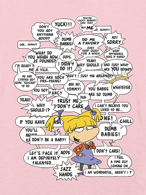 Rugrats Angelica Overload Graphic T-Shirt for Girls