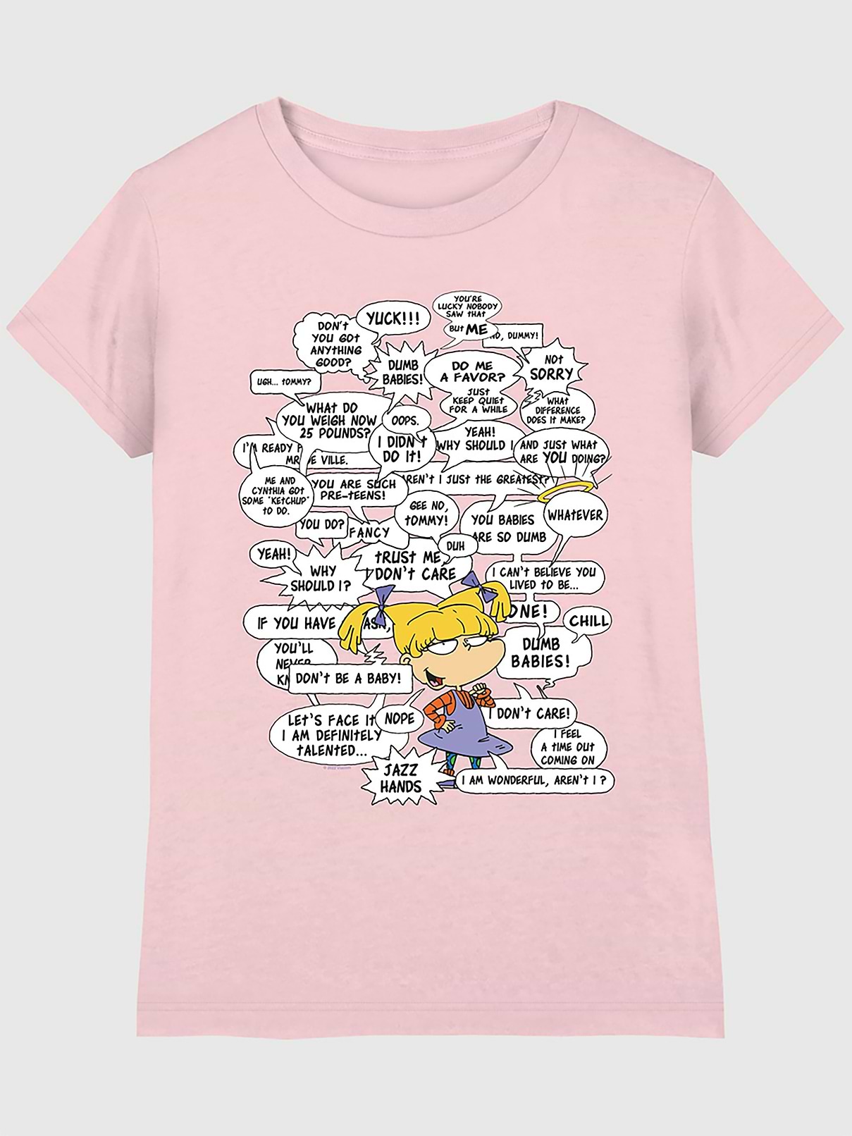 Image number 1 showing, Rugrats Angelica Overload Graphic T-Shirt for Girls