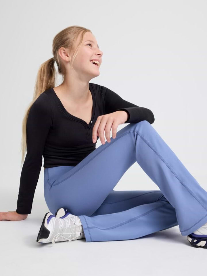 Image number 6 showing, Athleta Girl High Rise Chit Chat Flare Pant