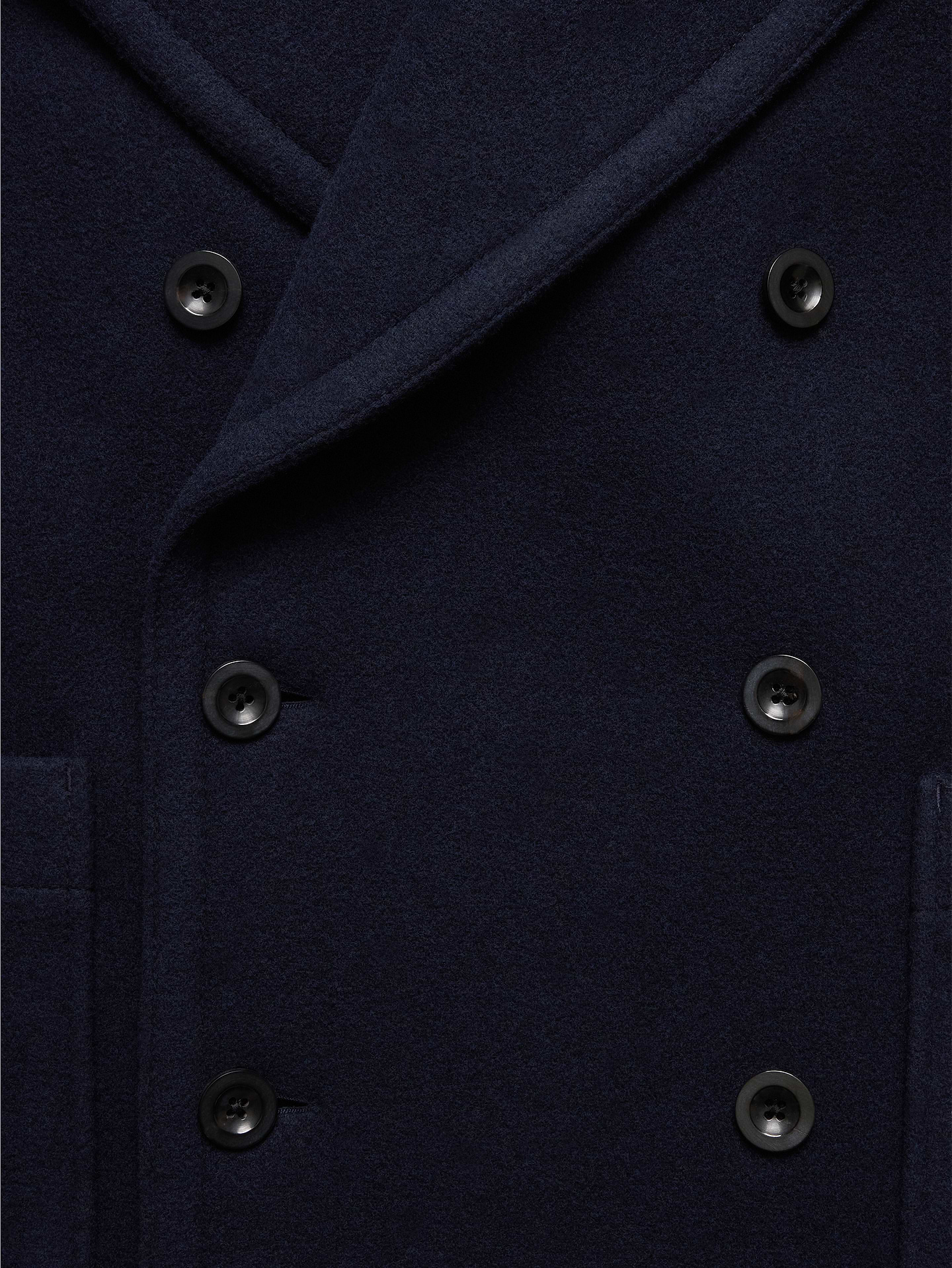 Image number 7 showing, Italian Melton Peacoat