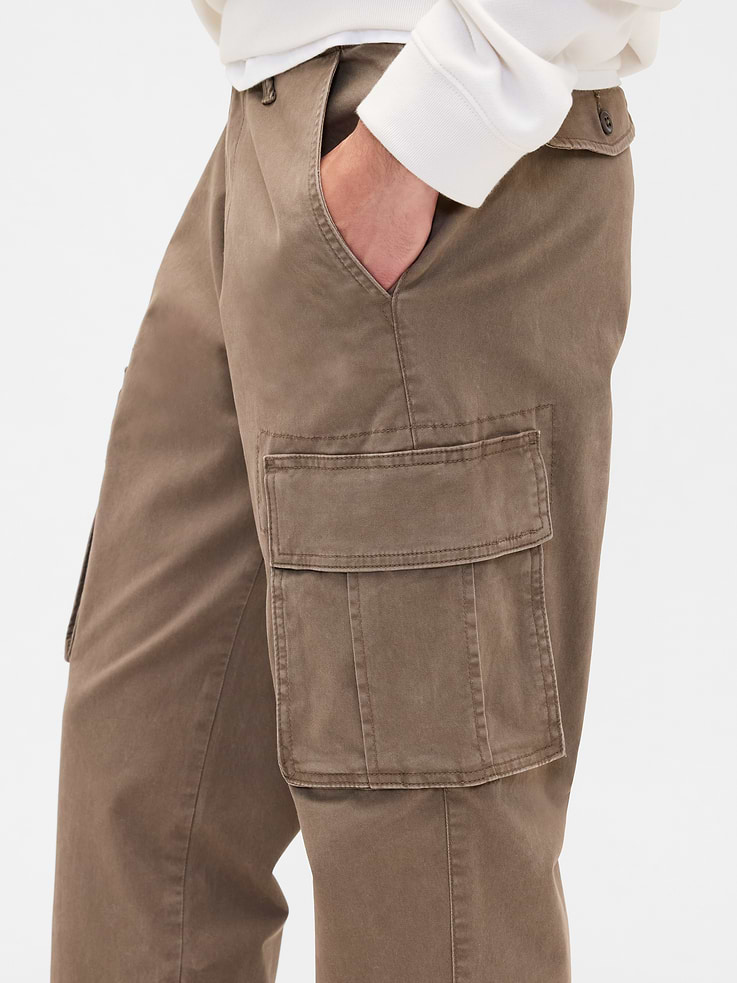 Image number 5 showing, GapFlex Essential Straight Cargo Pants