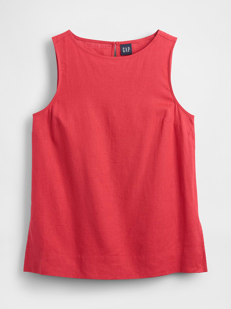 Image 5 de 5, Camisole en mélange de lin
