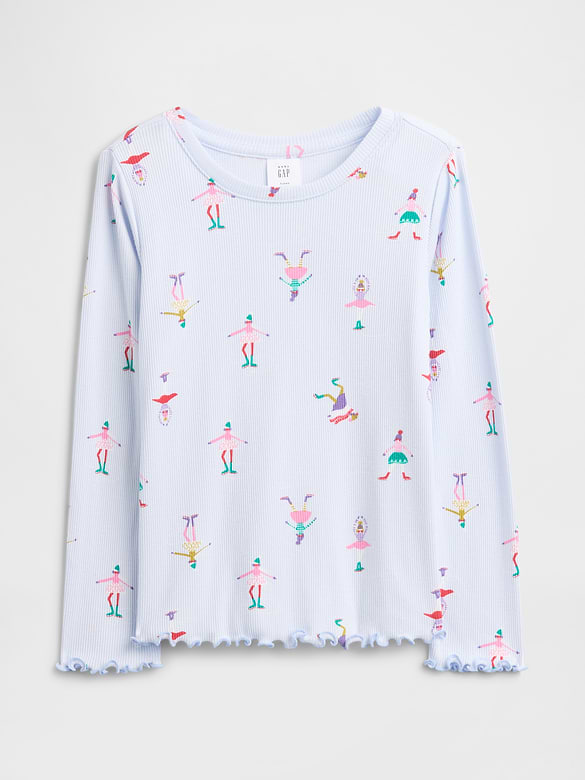 babyGap Ribbed Print T-Shirt