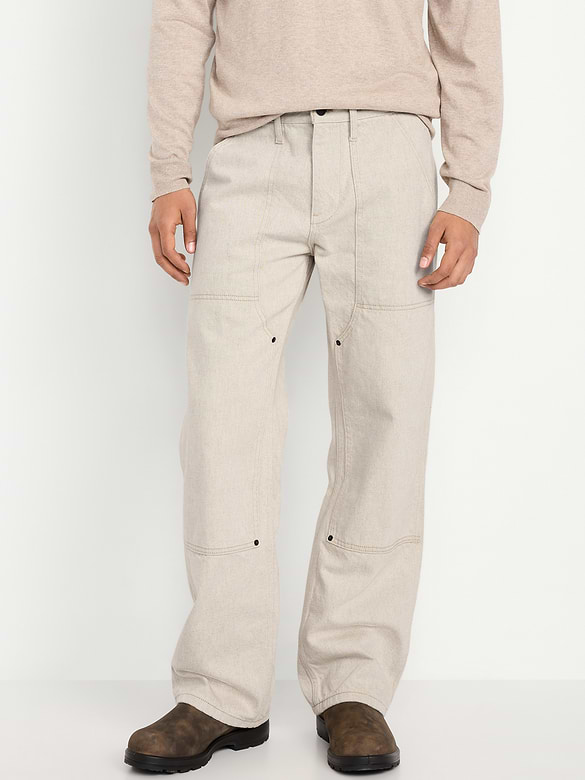90s Baggy Double-Knee Carpenter Jeans