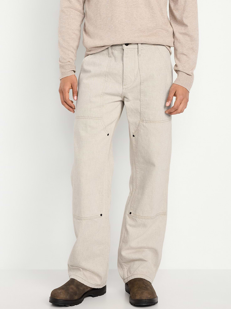 Image number 1 showing, 90s Baggy Double-Knee Carpenter Jeans