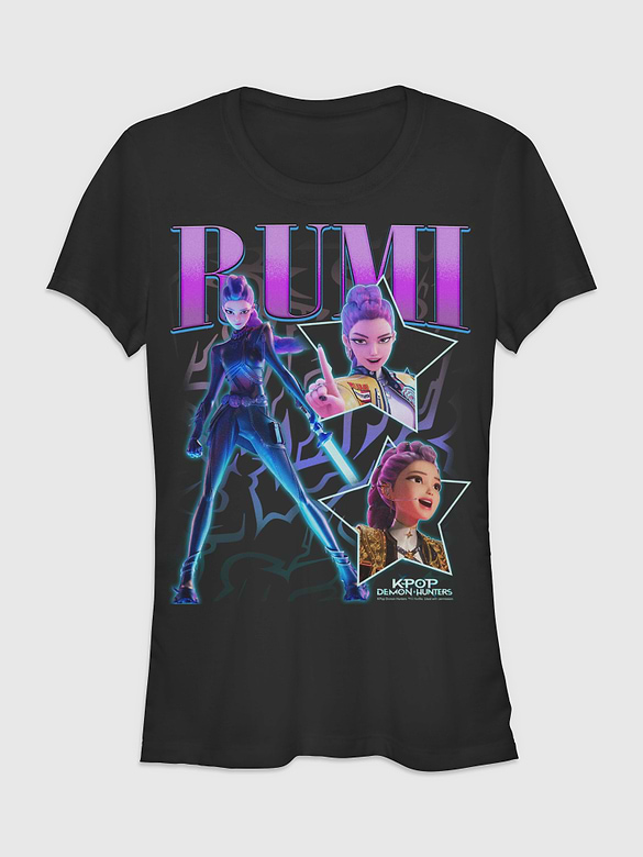 K-Pop Demon Hunters Y2K Rumi Graphic T-Shirt