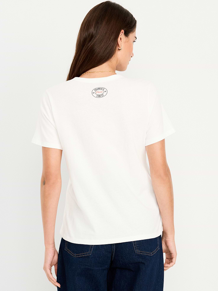 Image 2 of 9, EveryWear Crew-Neck Graphic T-Shirt