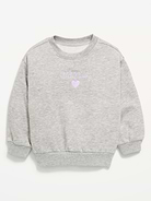 Image number 1 showing, Long-Sleeve Logo Graphic Sweatshirt for Toddler Girls