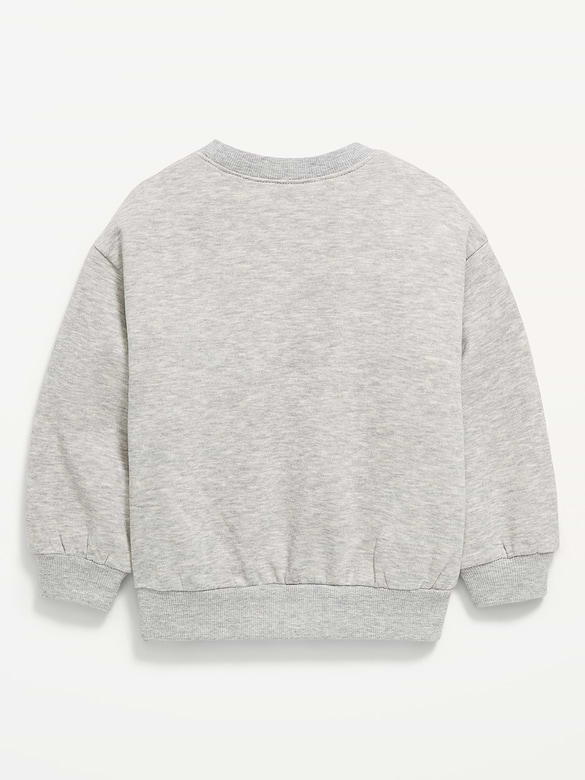 Long-Sleeve Logo Graphic Sweatshirt for Toddler Girls