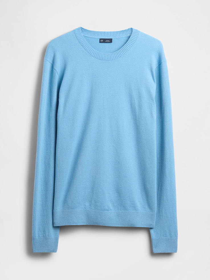 Image 5 of 5, CashSoft Crew Sweater